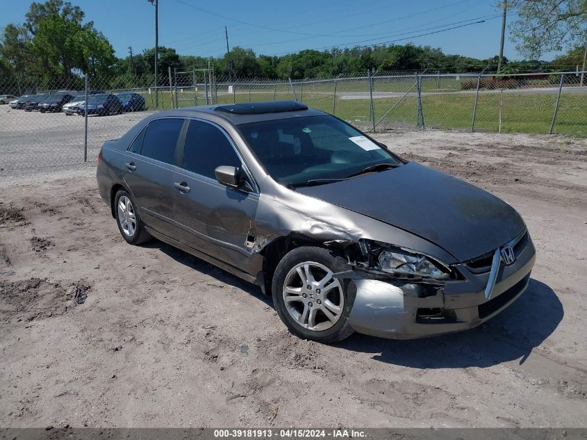 2006 Honda Accord 2.4 Ex VIN: 1HGCM56876A157587 Lot: 39181913