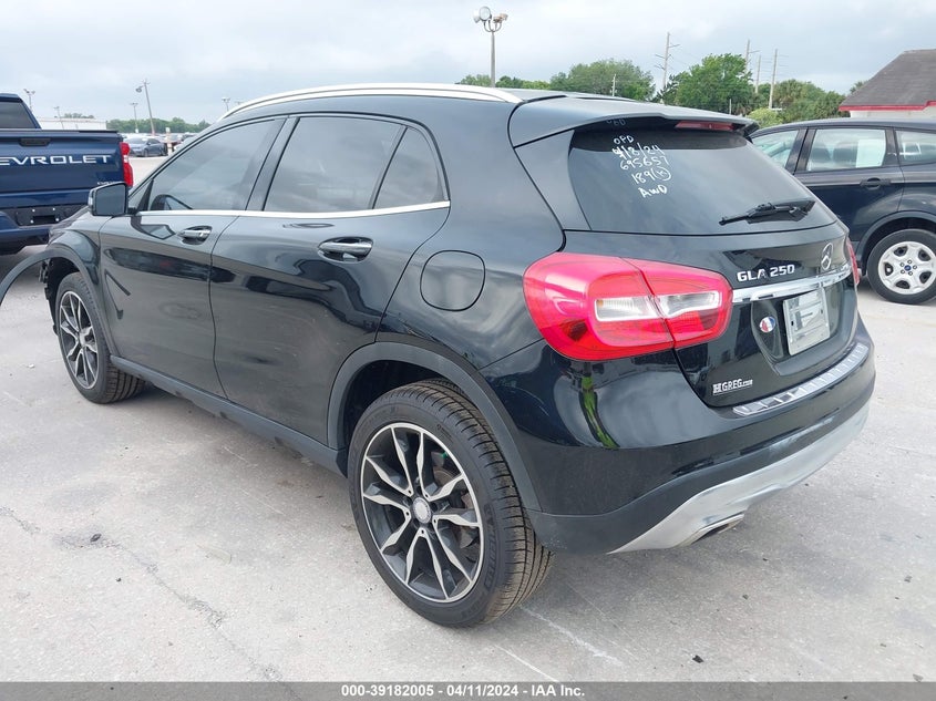 2017 Mercedes-Benz Gla 250 VIN: WDCTG4EB4HJ346515 Lot: 39182005