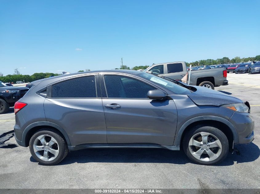 2017 Honda Hr-V Lx VIN: 3CZRU5H39HM719547 Lot: 39182024