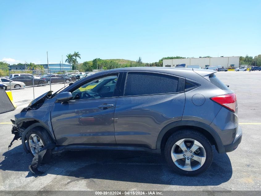 2017 Honda Hr-V Lx VIN: 3CZRU5H39HM719547 Lot: 39182024