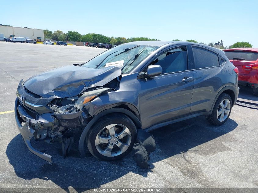 2017 Honda Hr-V Lx VIN: 3CZRU5H39HM719547 Lot: 39182024