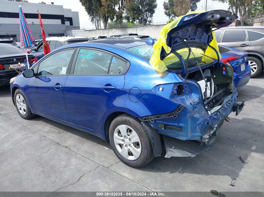 2017 KIA FORTE LX - 3KPFK4A78HE142378