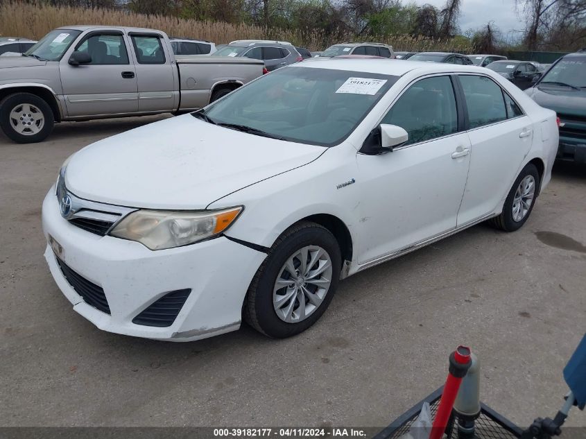 4T1BD1FKXEU103272 | 2014 TOYOTA CAMRY HYBRID