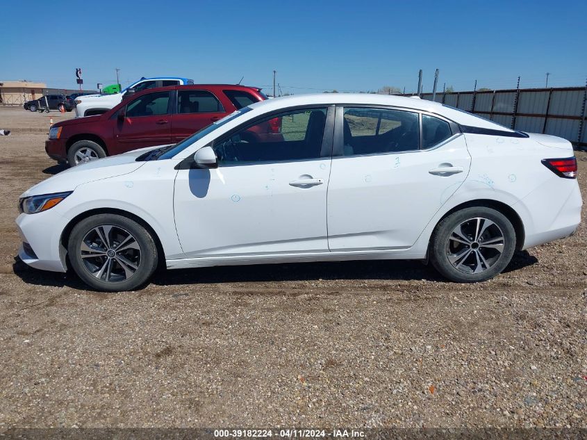 2021 Nissan Sentra Sv Xtronic Cvt VIN: 3N1AB8CV1MY272219 Lot: 39182224