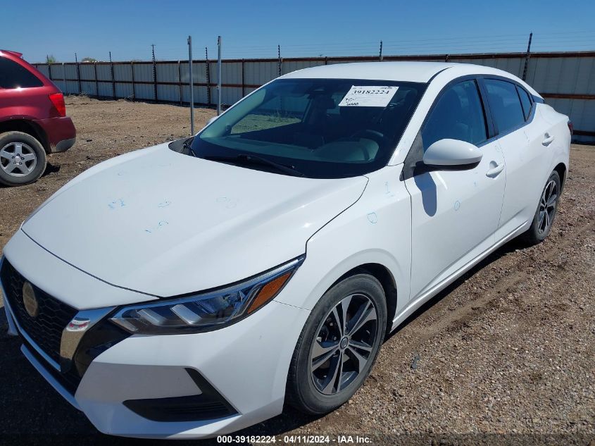 2021 Nissan Sentra Sv Xtronic Cvt VIN: 3N1AB8CV1MY272219 Lot: 39182224