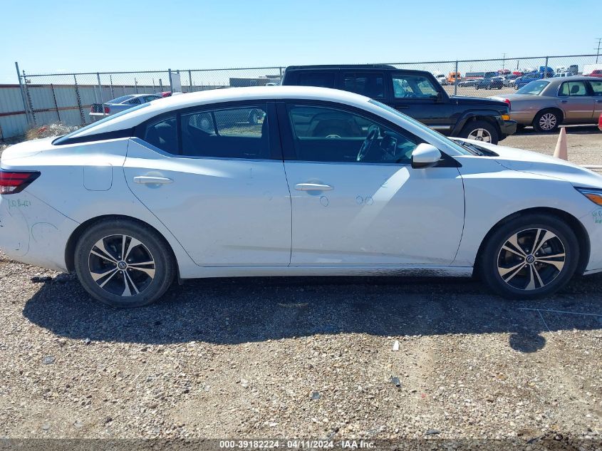 2021 Nissan Sentra Sv Xtronic Cvt VIN: 3N1AB8CV1MY272219 Lot: 39182224