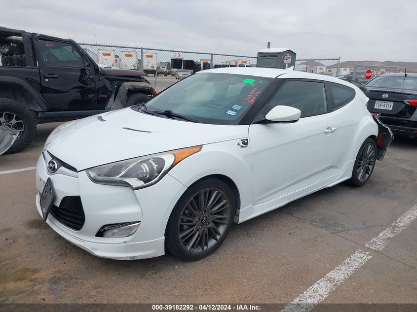 2013 HYUNDAI VELOSTER - KMHTC6ADXDU140995