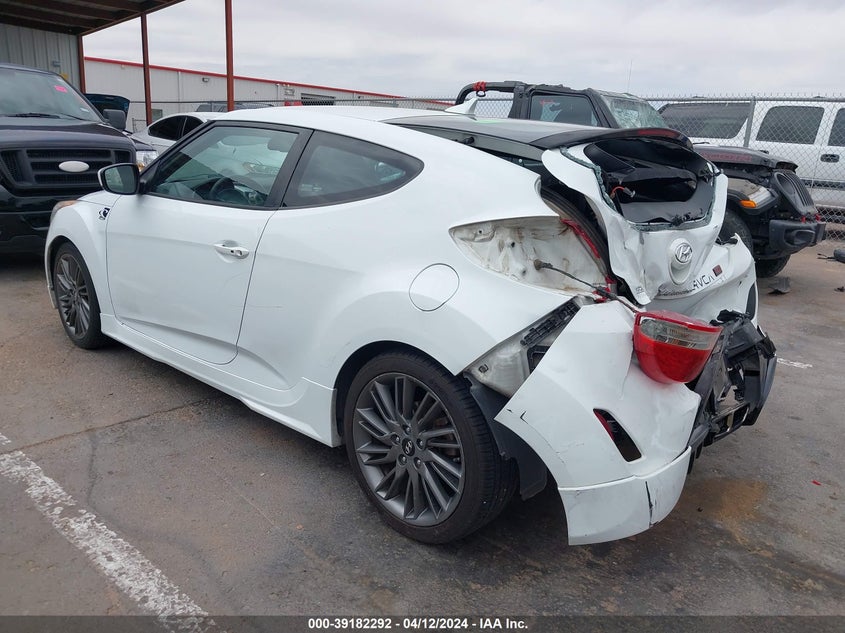 2013 HYUNDAI VELOSTER - KMHTC6ADXDU140995