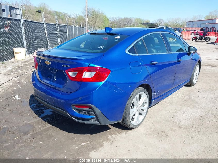 2016 Chevrolet Cruze Premier Auto VIN: 1G1BG5SM9G7307002 Lot: 39182316