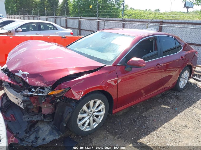 4T1B11HKXKU775186 2019 TOYOTA CAMRY - Image 2