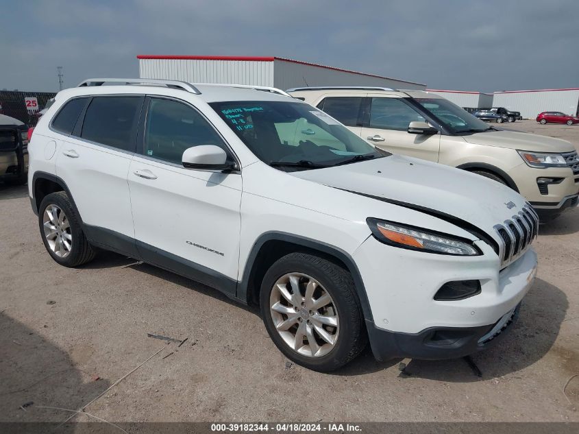 2016 Jeep Cherokee Limited VIN: 1C4PJLDSXGW138385 Lot: 39240113