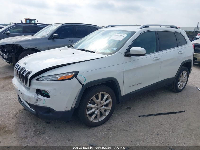 2016 Jeep Cherokee Limited VIN: 1C4PJLDSXGW138385 Lot: 39240113