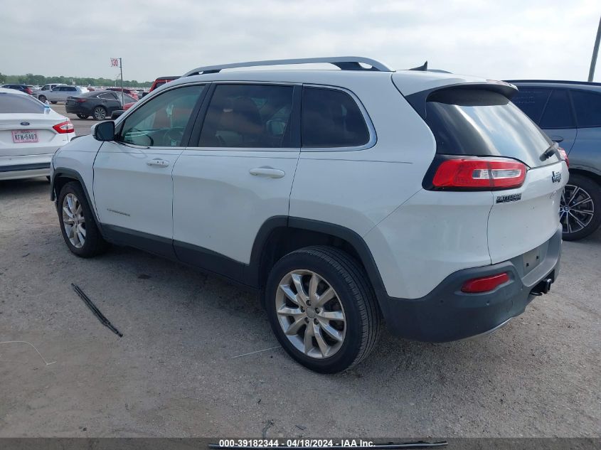 2016 Jeep Cherokee Limited VIN: 1C4PJLDSXGW138385 Lot: 39240113