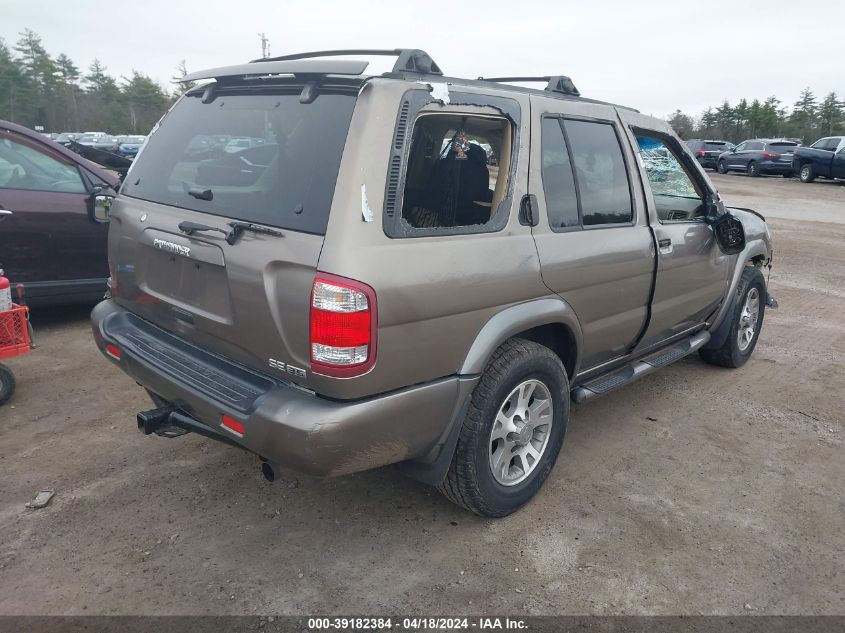 2001 Nissan Pathfinder Se VIN: JN8DR07X11W505560 Lot: 39240973