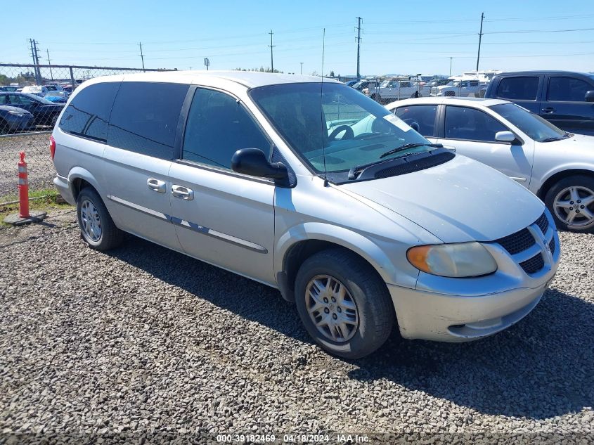 2002 Dodge Grand Caravan Sport VIN: 2B4GP44342R605036 Lot: 39182469
