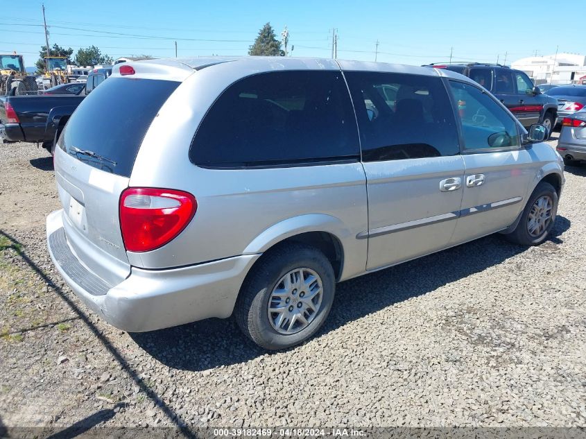 2002 Dodge Grand Caravan Sport VIN: 2B4GP44342R605036 Lot: 39182469