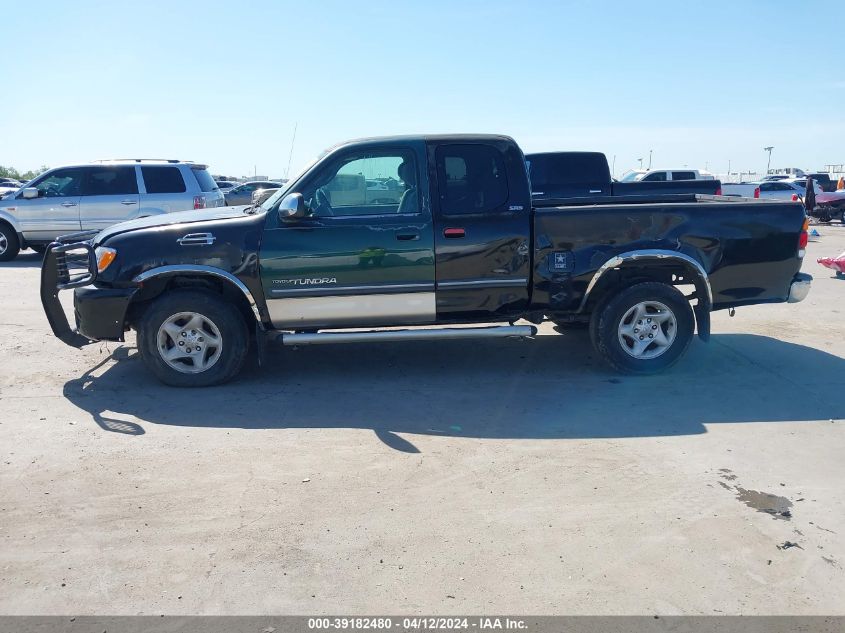 2003 Toyota Tundra Sr5 VIN: 5TBRN341X3S434417 Lot: 39182480