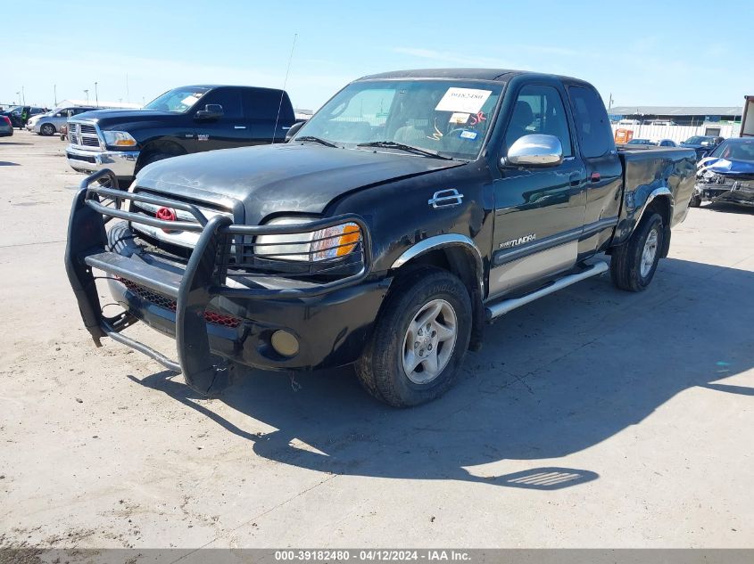 2003 Toyota Tundra Sr5 VIN: 5TBRN341X3S434417 Lot: 39182480