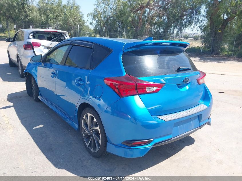 JTNKARJE1GJ521796 2016 Scion Im