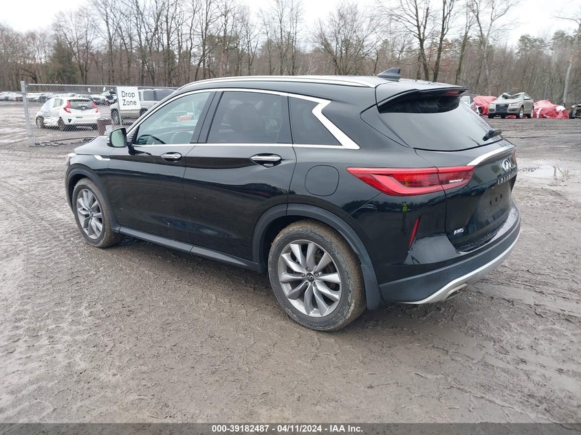 2020 Infiniti Qx50 Luxe Awd VIN: 3PCAJ5M39LF111722 Lot: 39182487
