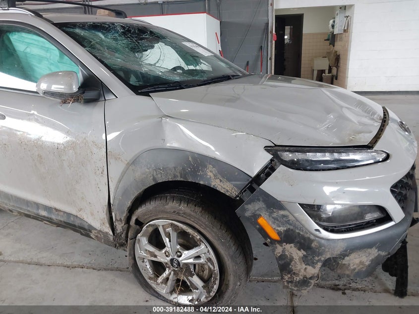 VIN KM8K3CAB8NU843330 2022 HYUNDAI KONA SEL