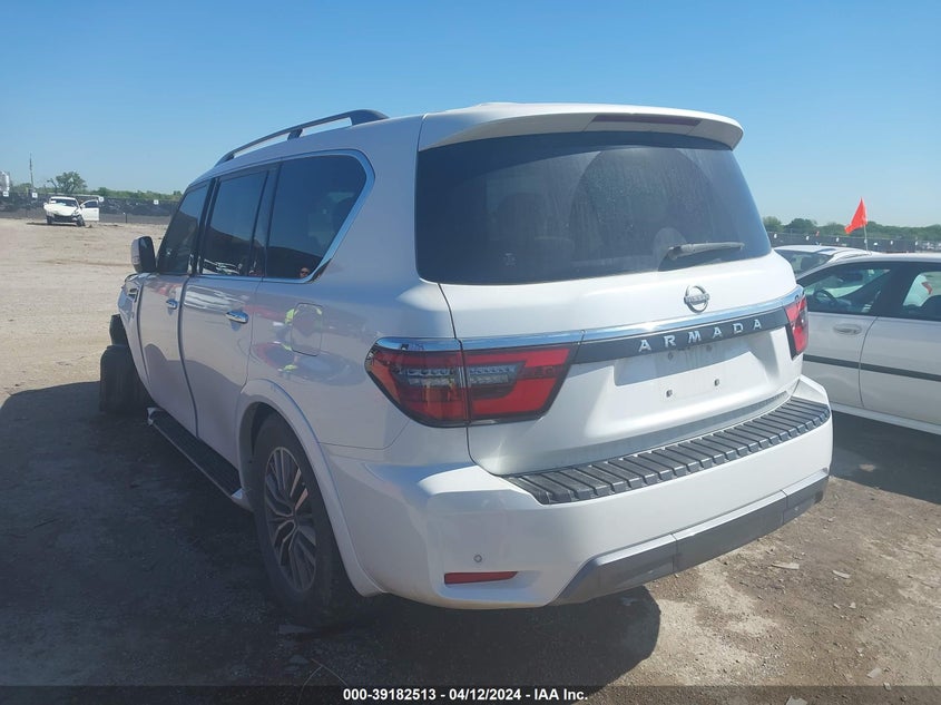 2021 Nissan Armada Sv 2Wd VIN: JN8AY2AC9M9147151 Lot: 39182513