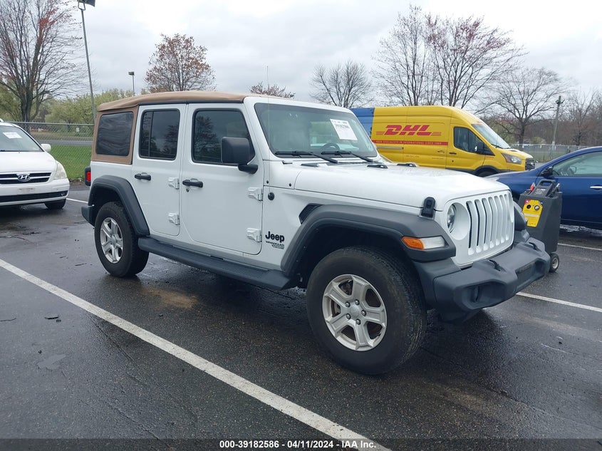 VIN 1C4HJXDN8MW734032 2021 JEEP WRANGLER UNLIMITED SPORT S 4X4