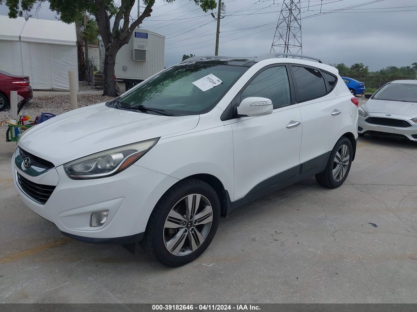 2014 HYUNDAI TUCSON LIMITED - KM8JU3AG8EU851237
