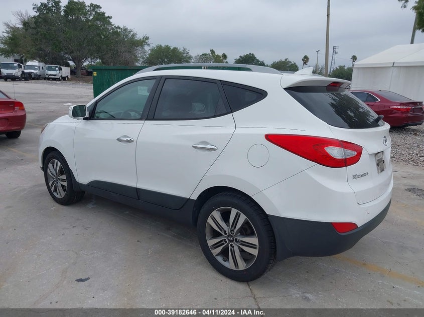 2014 HYUNDAI TUCSON LIMITED - KM8JU3AG8EU851237