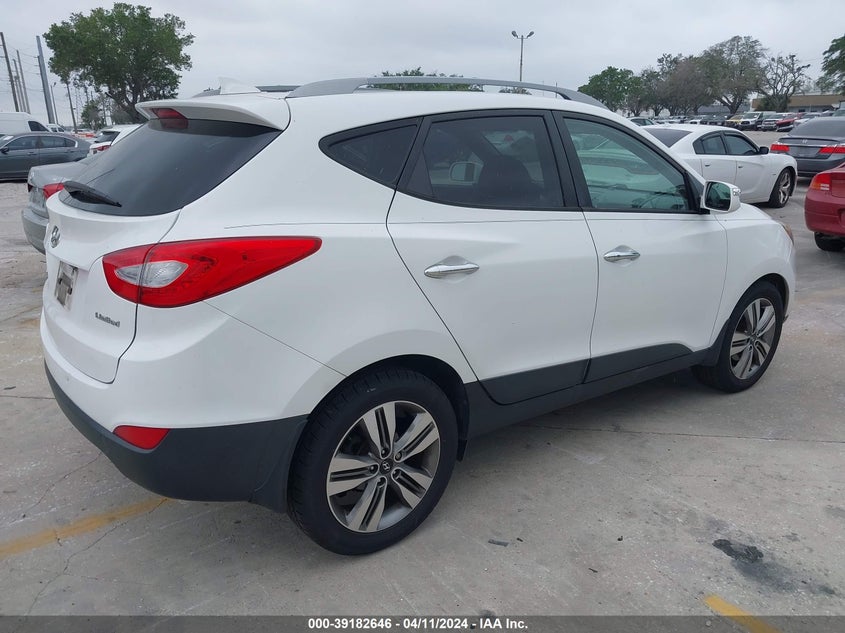 2014 HYUNDAI TUCSON LIMITED - KM8JU3AG8EU851237