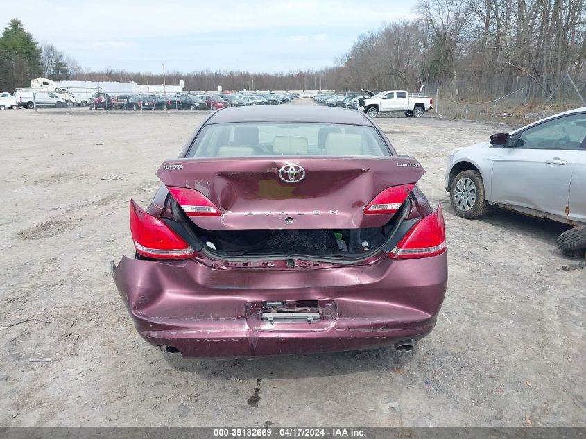 2006 Toyota Avalon Limited VIN: 4T1BK36BX6U065478 Lot: 51177424