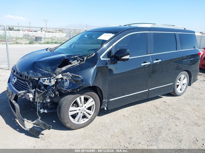 2013 Nissan Quest Le VIN: JN8AE2KP8D9060190 Lot: 39182690