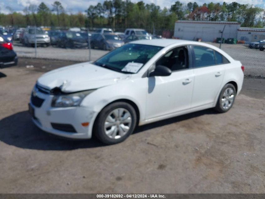 2013 Chevrolet Cruze Ls Auto VIN: 1G1PA5SHXD7220764 Lot: 40736688