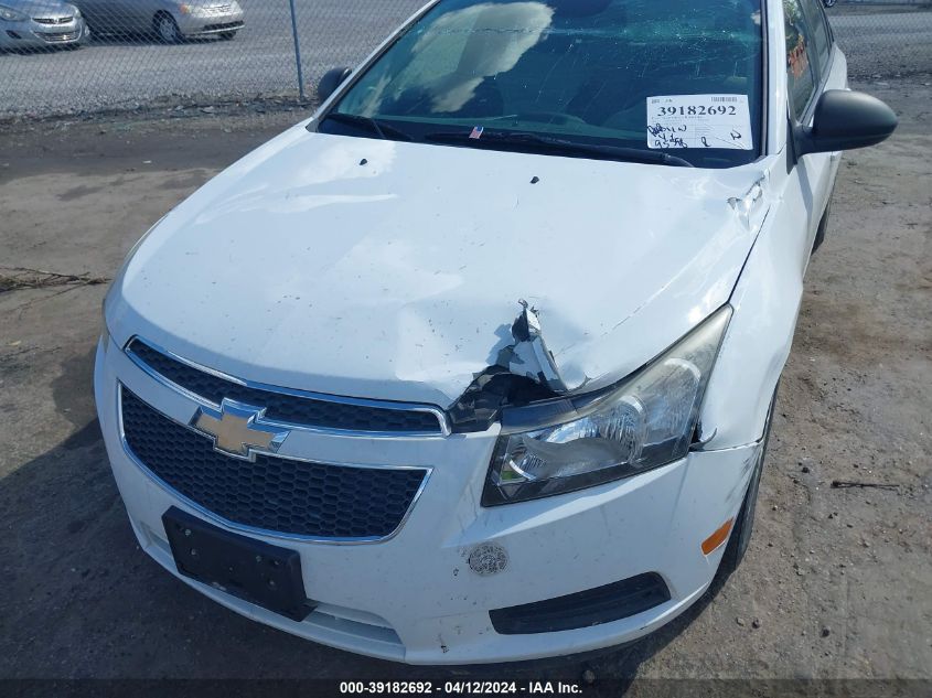 2013 Chevrolet Cruze Ls Auto VIN: 1G1PA5SHXD7220764 Lot: 40736688