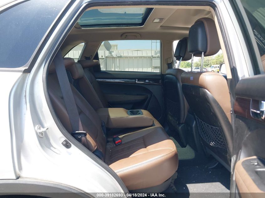 2012 Kia Sorento Ex V6 VIN: 5XYKU4A28CG230016 Lot: 39182693