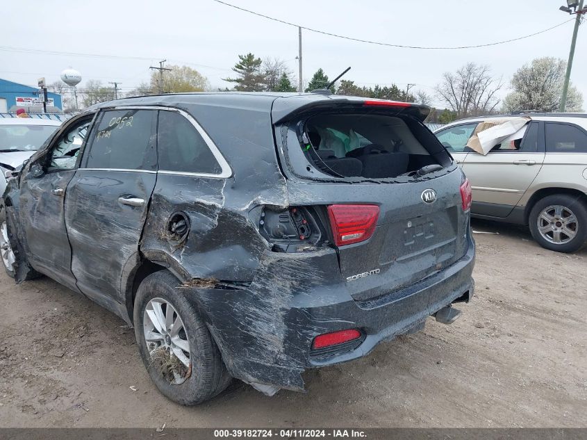 2020 Kia Sorento 3.3L Lx VIN: 5XYPG4A55LG683176 Lot: 39182724