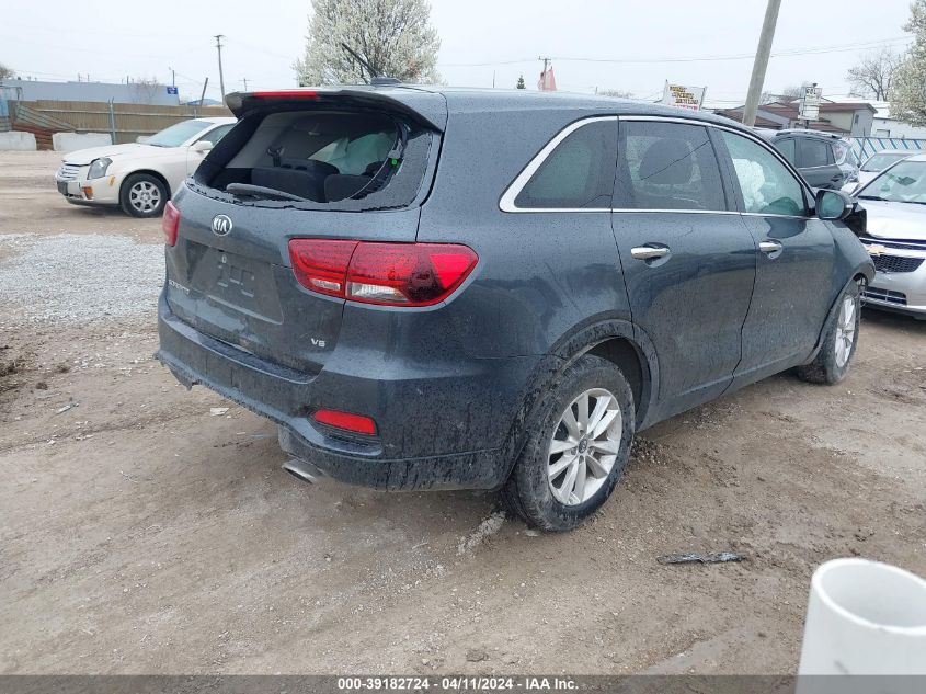 2020 Kia Sorento 3.3L Lx VIN: 5XYPG4A55LG683176 Lot: 39182724