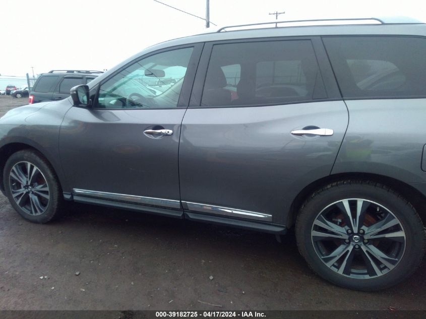 2017 Nissan Pathfinder Platinum VIN: 5N1DR2MN4HC666132 Lot: 39240661