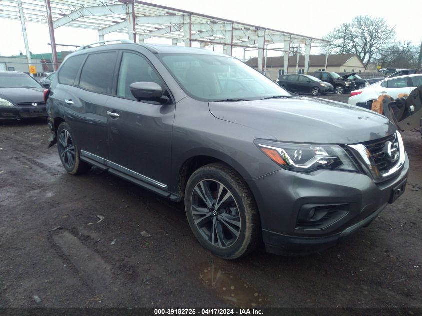 2017 Nissan Pathfinder Platinum VIN: 5N1DR2MN4HC666132 Lot: 39240661