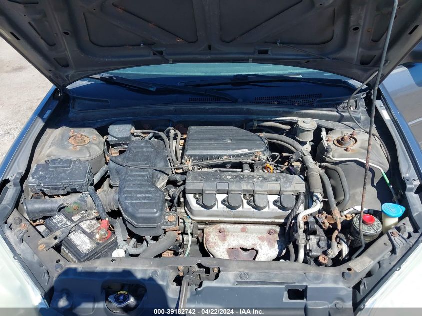 2004 Honda Civic Lx VIN: 2HGES16514H516220 Lot: 51195554