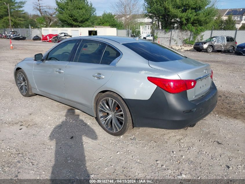 JN1BV7AP4EM690613 | 2014 INFINITI Q50