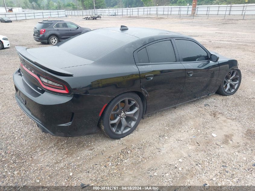 2019 Dodge Charger Gt Rwd VIN: 2C3CDXHG4KH526565 Lot: 39241265