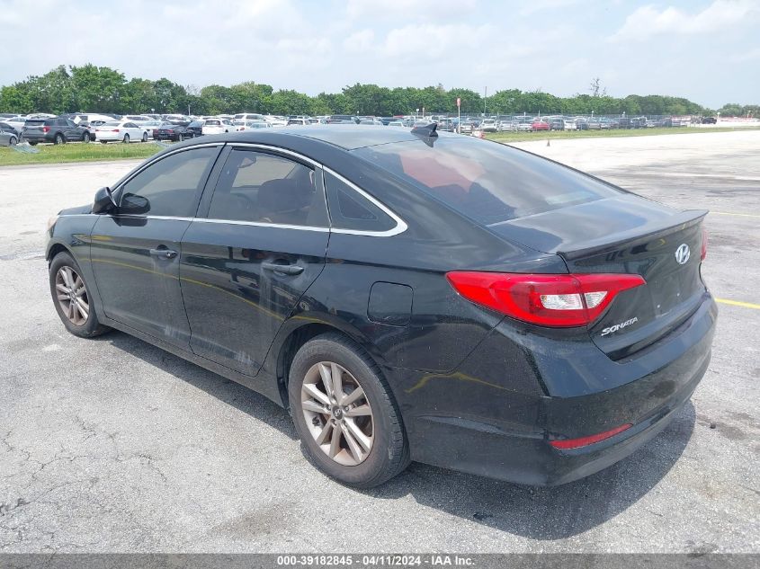 2016 HYUNDAI SONATA SE - 5NPE24AF7GH374855