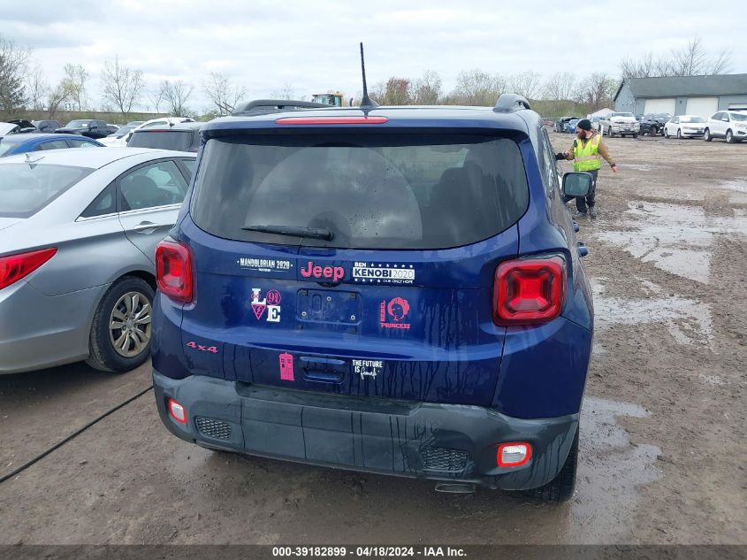 2020 Jeep Renegade High Altitude 4X4 VIN: ZACNJBB14LPL91279 Lot: 39241031