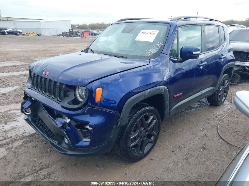 2020 Jeep Renegade High Altitude 4X4 VIN: ZACNJBB14LPL91279 Lot: 39241031