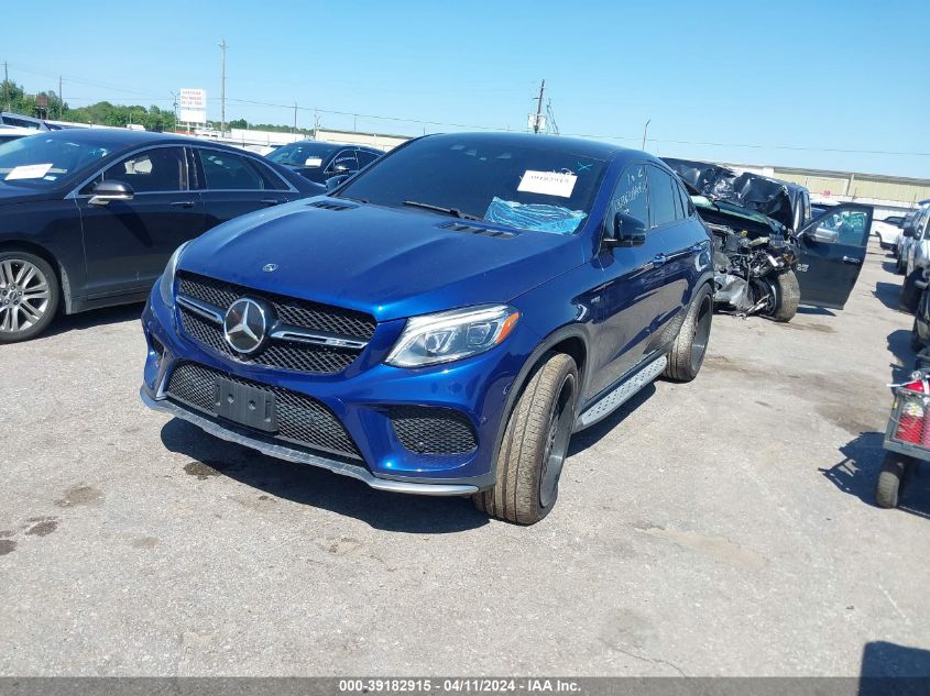 2017 Mercedes-Benz Amg Gle 43 Coupe 4Matic VIN: 4JGED6EBXHA083493 Lot: 39182915