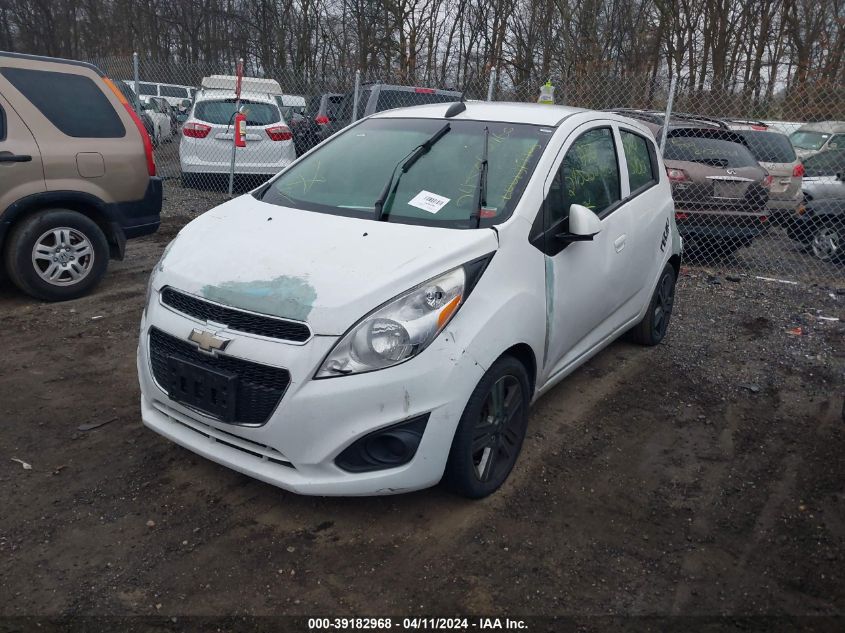 2015 Chevrolet Spark Ls Cvt VIN: KL8CB6S91FC739688 Lot: 39182968