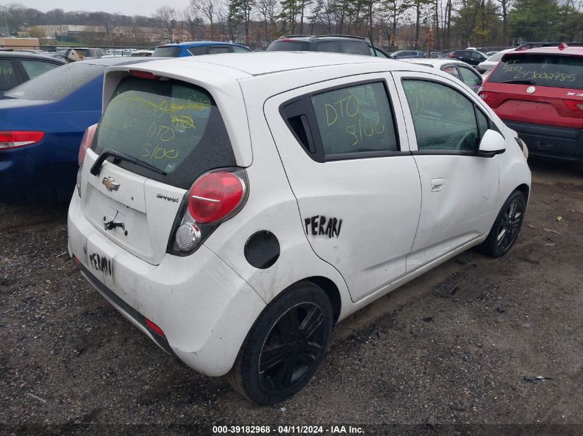 2015 Chevrolet Spark Ls Cvt VIN: KL8CB6S91FC739688 Lot: 39182968