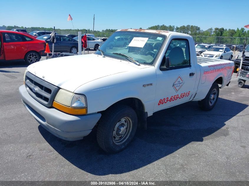 1999 Ford Ranger Xl/Xlt VIN: 1FTYR10C5XPB41835 Lot: 39241390