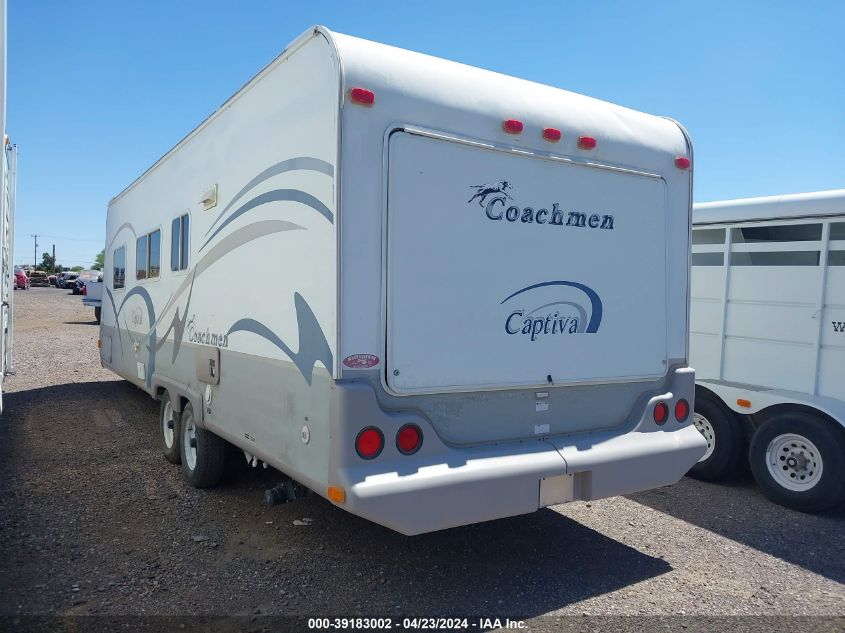 2005 Coachmen Captiva 249Qrbc VIN: 1TC2B324251200209 Lot: 39183002